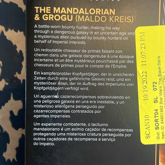 Star Wars Collectible Figurines The Black Series "The Mandalorian & Grogu" - Picture 4 of 8